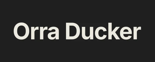 Orra Audio Orra Ducker Cover
