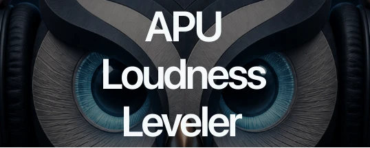 APU Software APU Loudness Leveler Cover