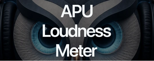 APU Software APU Loudness Meter Cover
