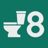 Toilet 8 Icon