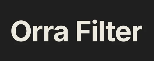 Orra Audio Orra Filter Cover